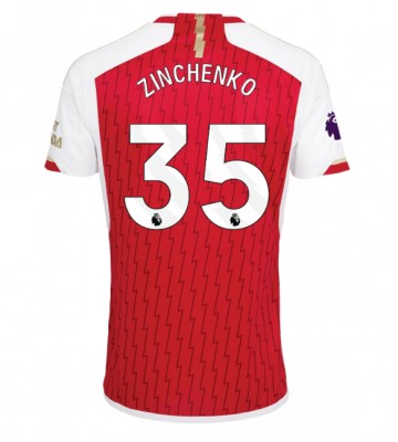 Arsenal Oleksandr Zinchenko #35 Replika Hjemmebanetrøje 2023-24 Kortærmet